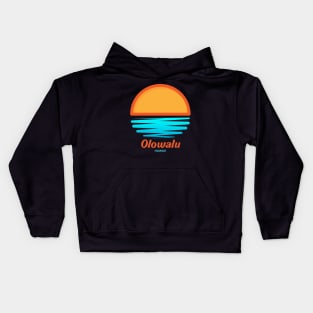 Olowalu Sunset Kids Hoodie